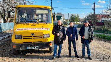 У Брацлаві тестують перший комунальний маршрут, що об'єднує села громади