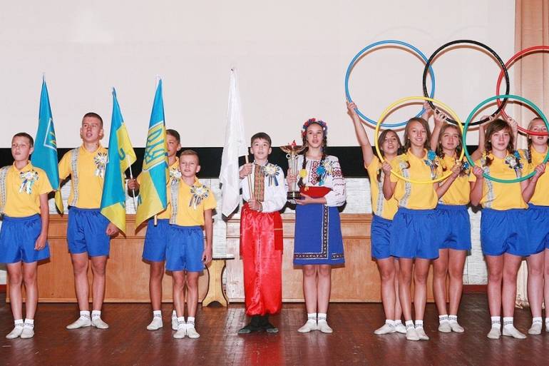Всеукраїнські змагання Олімпійське лелеченя фото