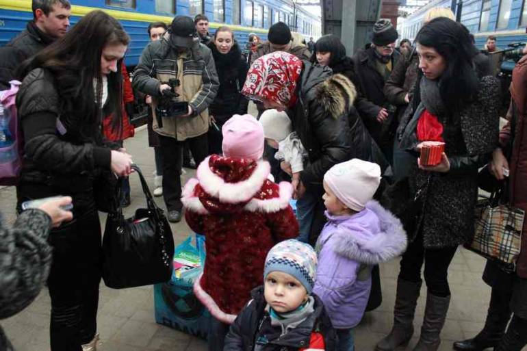 Кількість внутрішніх переселенців в Україні зростає