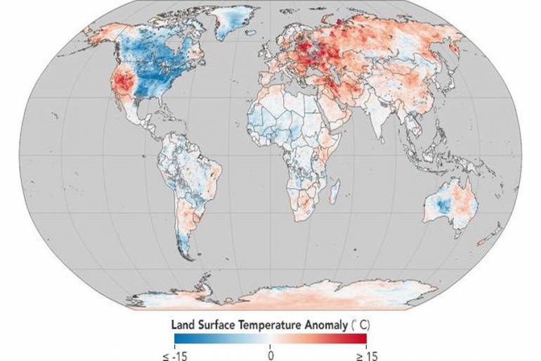 У  NASA дослідили, що в Україні аномально тепла зима