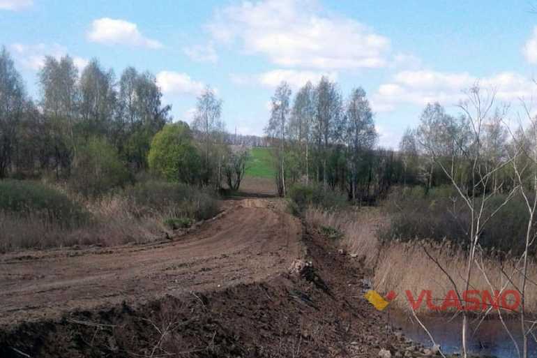 гребля в Немирові фото