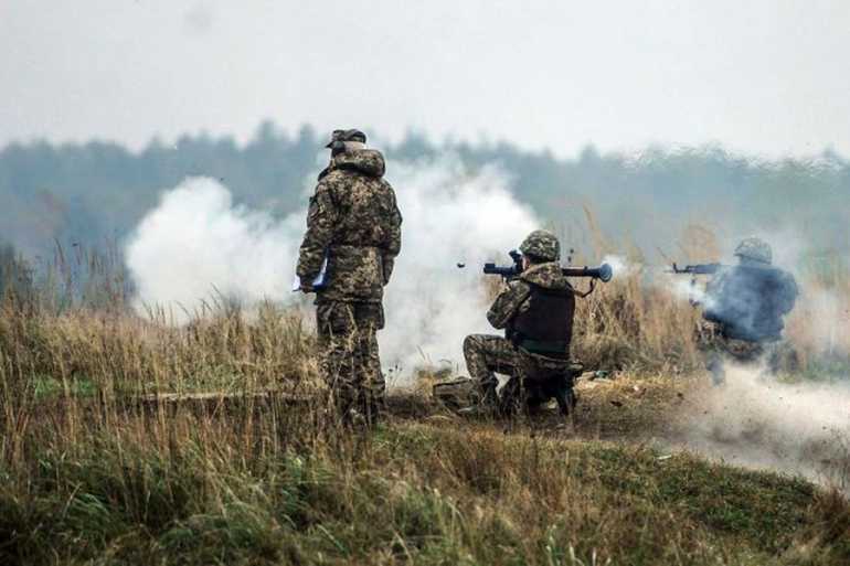 обстріл в АТО фото 