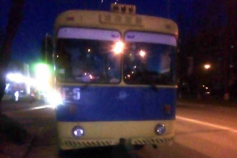 ремонтний тролейбус у Вінниці фото