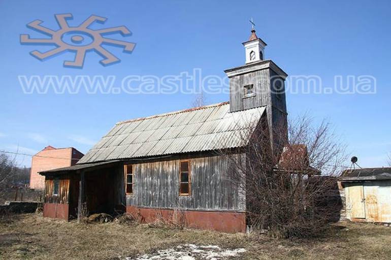 дерев'янний костел у Калинівці фото