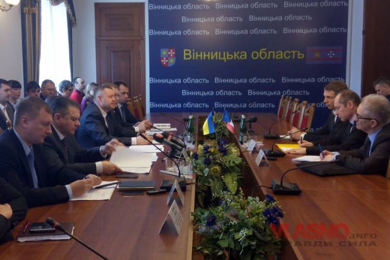Децентралізовувати Вінниччину допомагатимуть французи 