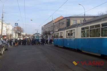 Перекрили Соборну вдруге фото 