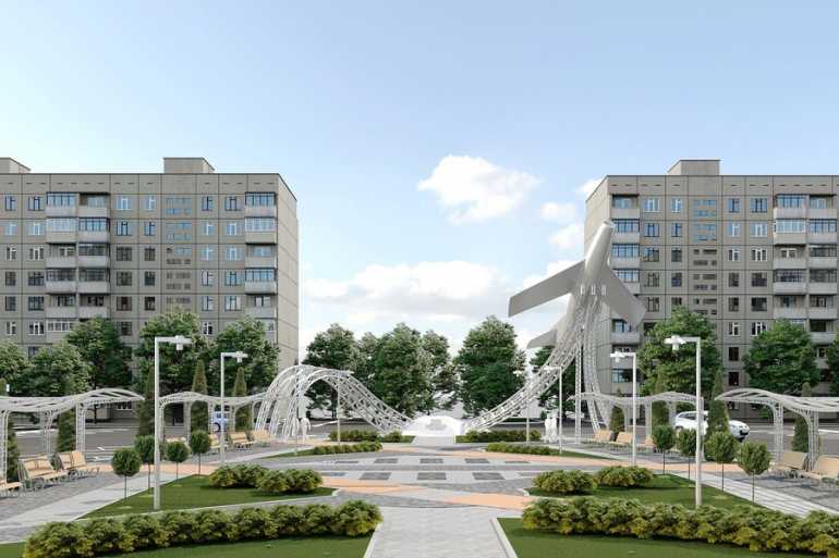 реконструкція площі Могилка у Вінниці фото