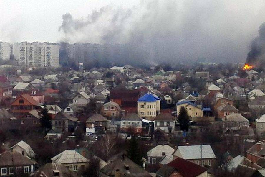 Маріуполь у вогні. Мікрорайон Східний обстріляли з &laquo;Градів&raquo;