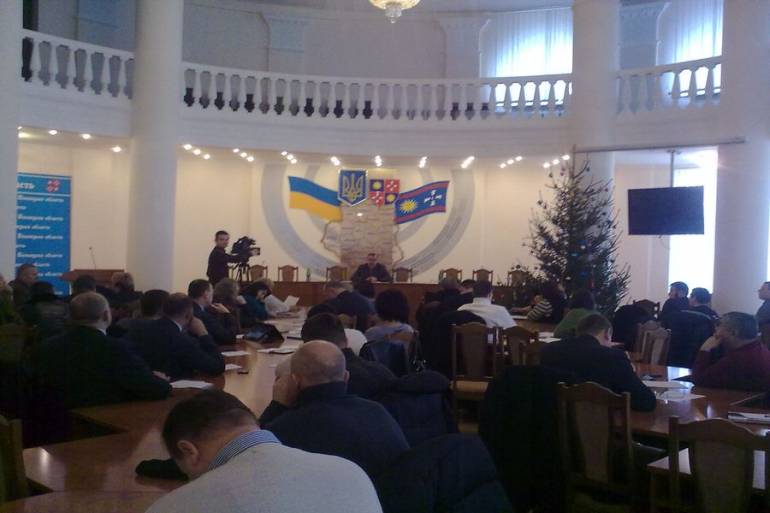 Вінницькі афганці покинули збори Громадської Ради 