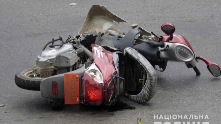 На Вінниччині стались дві аварії за участю мотоциклістів