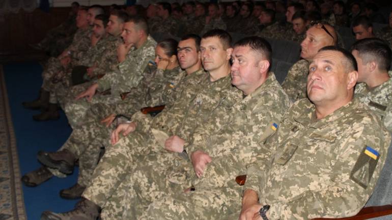 Військових Вінниччини привітали із прийдешнім святом Дня Захисника України