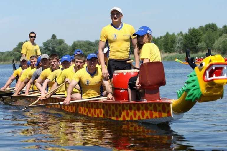 веслування на човнах - команда "Дракони Вінниччині" фото