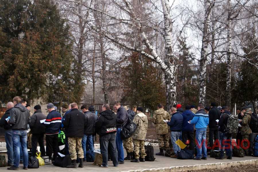 збори резервістів у Вінниці фото